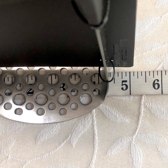 🆕 Kitchen Concepts Potato Masher Stainless Steel Hand Held Fruit Vegetable NEW - Picture 5 of 6